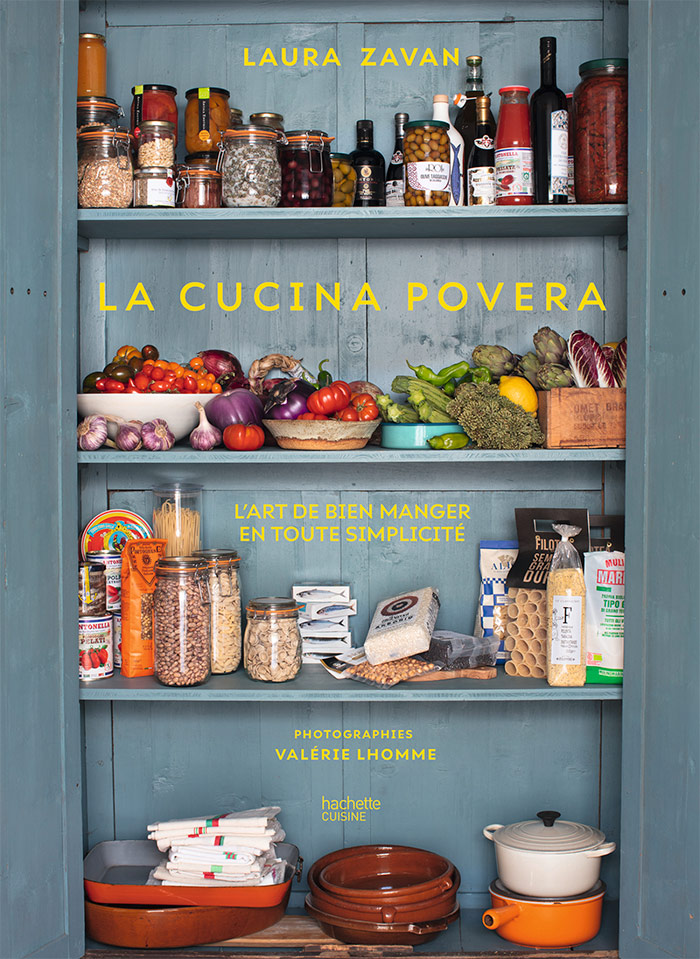 Couverture du livre de recettes "La cucina povera - L'art de bien manger en toute simplicité"